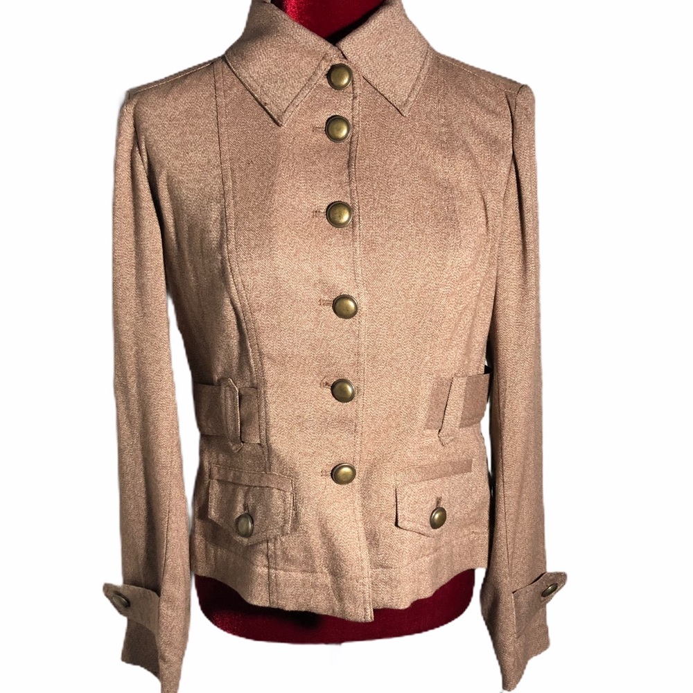 🌟NWT🌟 Michael Kors Tobacco Military Style Blazer